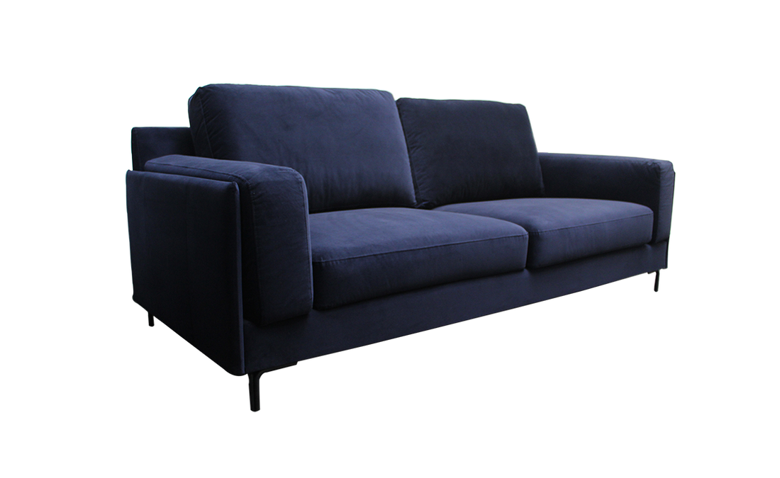 Aubyn 3-Seater Sofa - Dark Blue