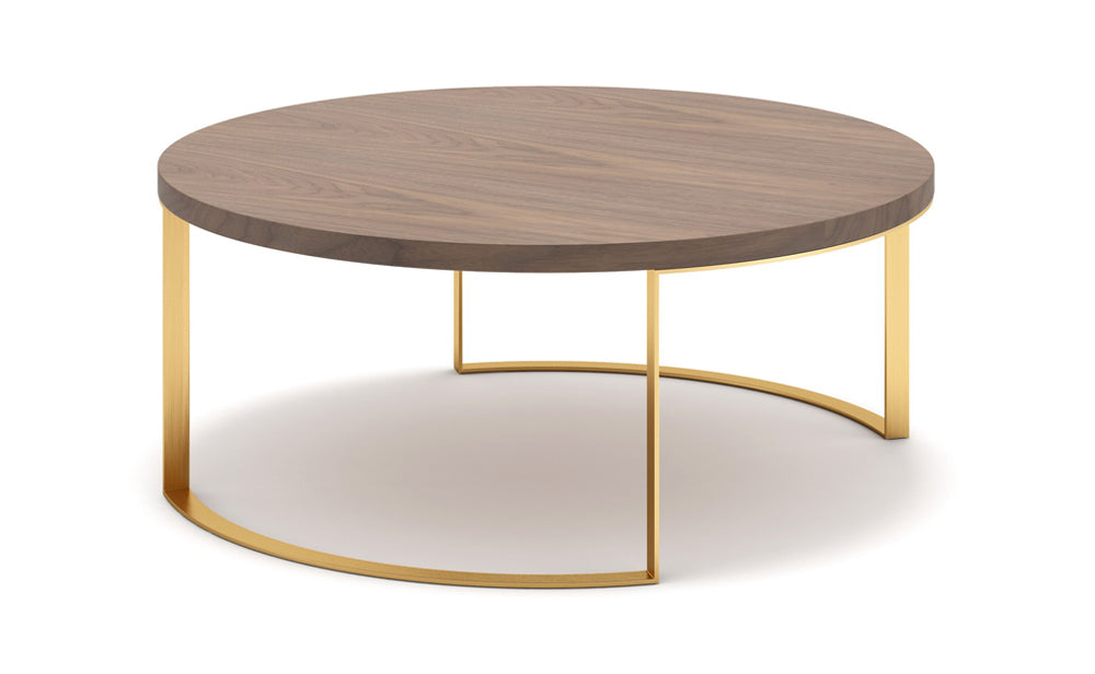 Lunato Coffee Table - Walnut